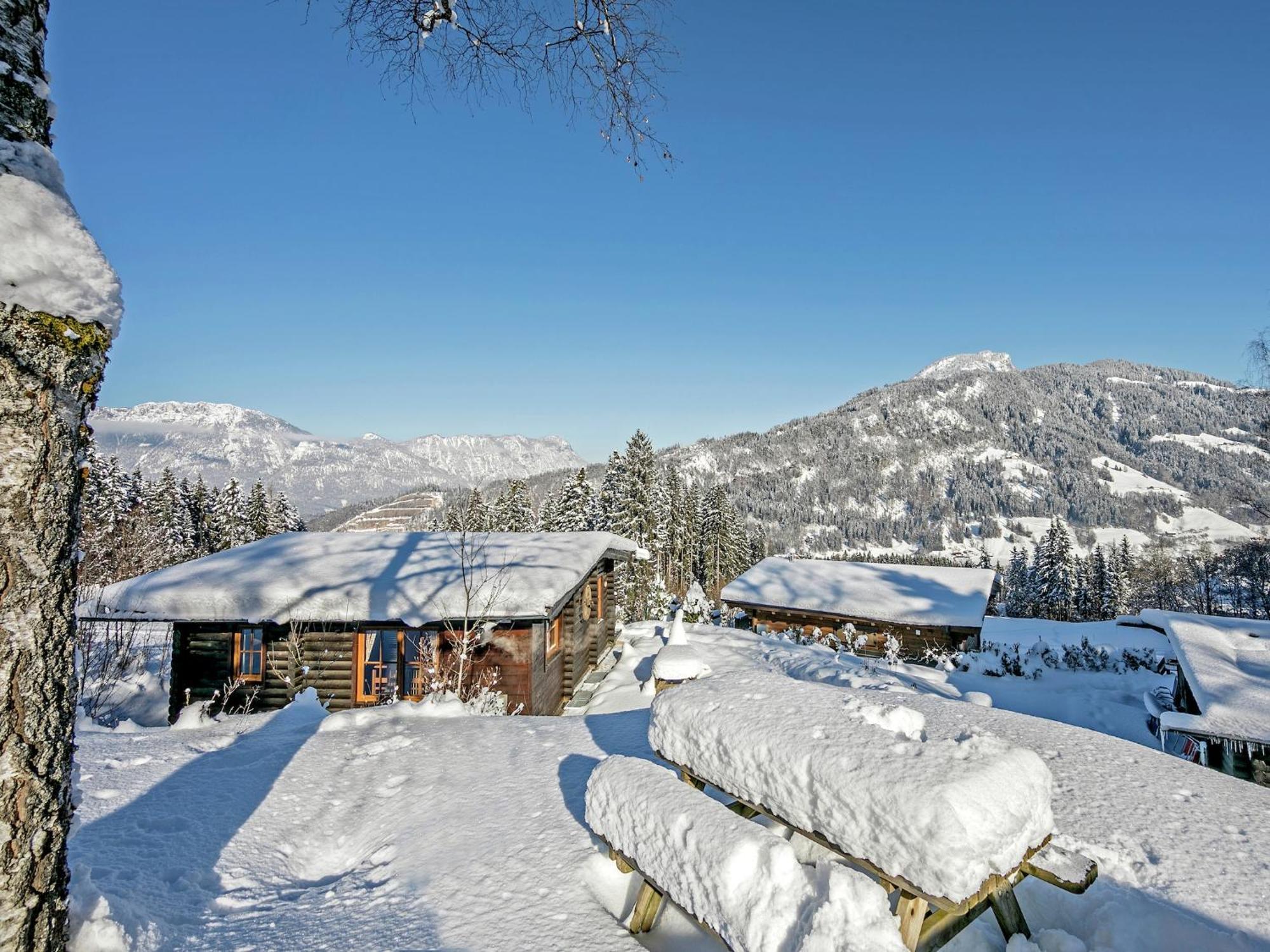 Chalet In Ski Resort In Woergl In Tyrol Kültér fotó